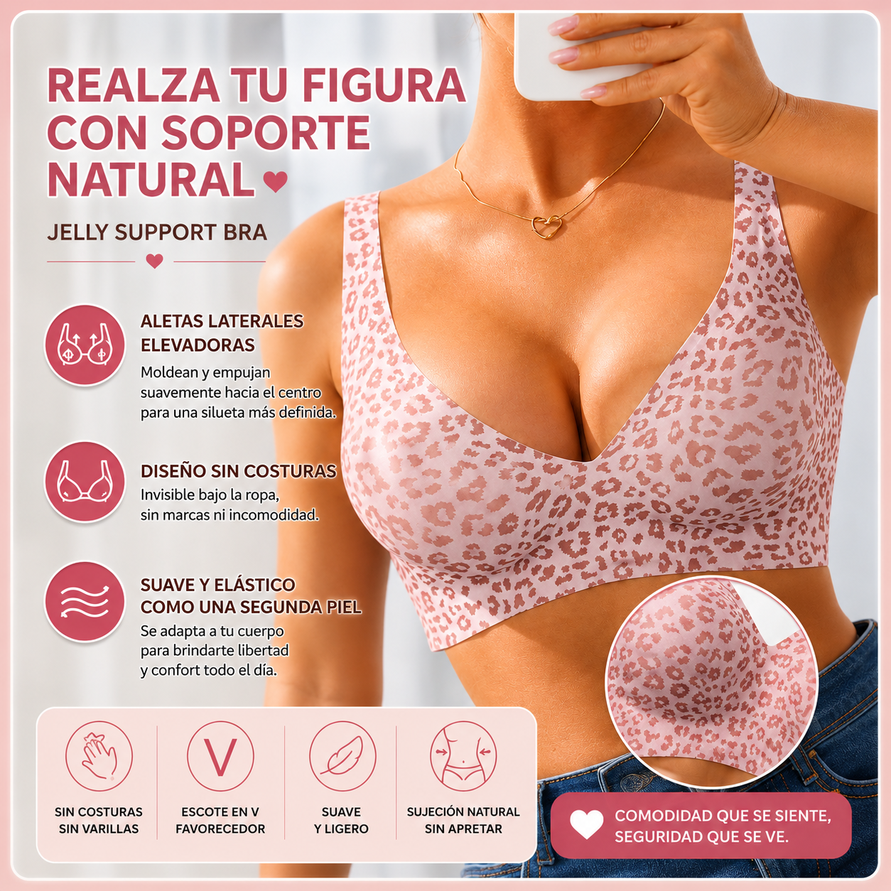 Jelly Support Bra - Descubre el Brasier que lo cambia todo 🩷
